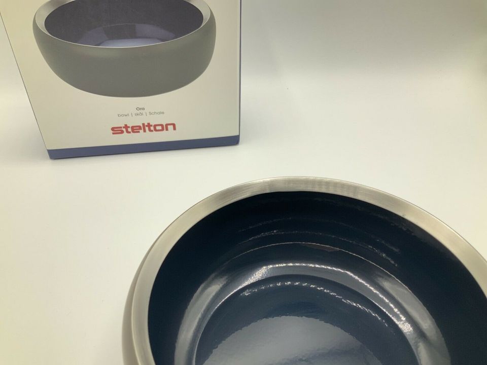 Stelton bowl Durchmesser 15cm dark Forrester/Midnight blue Nordic in Ingersheim