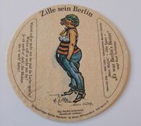 Bierdeckel Zille sein Berlin Nr. A1 D=107 mm Schleswig-Holstein - Groß Wittensee Vorschau