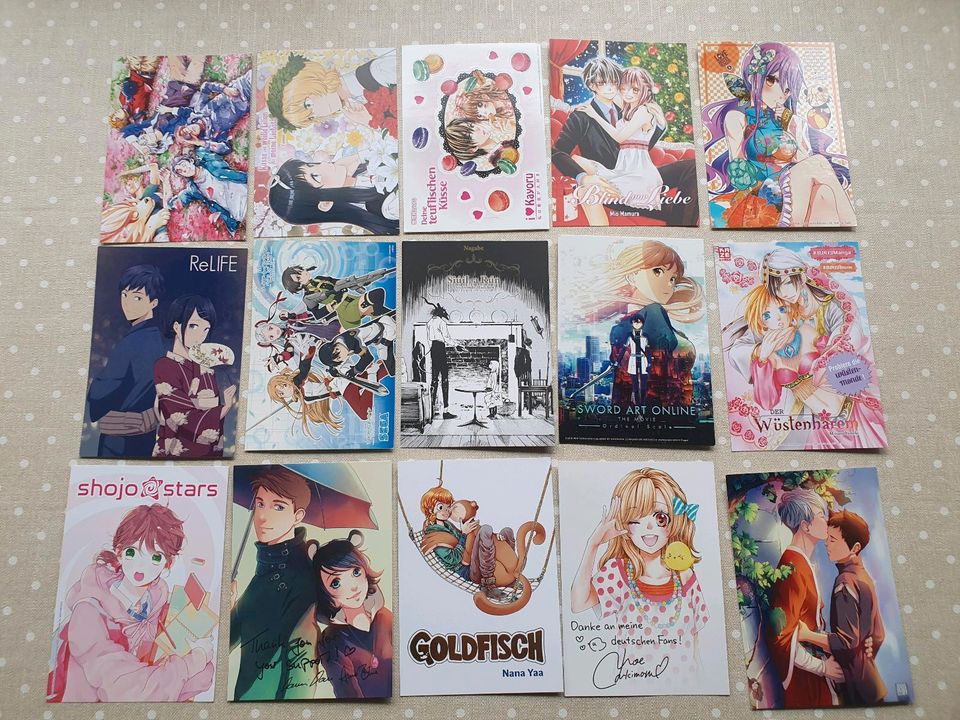 Shikishis anime manga Postkarten Autogramm shoco card amiami in Wohltorf