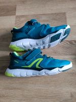 Kinder Hallenturnschuhe Decathlon Türkis, gebraucht, Gr. 32 Nordrhein-Westfalen - Gelsenkirchen Vorschau