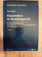 Klausurenkurs Verwaltungsrecht, 7. Auflage Thüringen - Erfurt Vorschau
