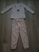 HOME ANZUG 11 12 140 146 Schlafanzug Nicki Teddy Shirt Hose Nordrhein-Westfalen - Menden Vorschau