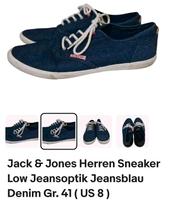 Jack&Jones Sneaker wNeu Herren Gr.41 blau UVP 49,99€ Leipzig - Grünau-Ost Vorschau