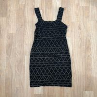 H&M Kleid Schwarz Gold Muster Aufdruck Sommerkleid Boho M Niedersachsen - Oldenburg Vorschau