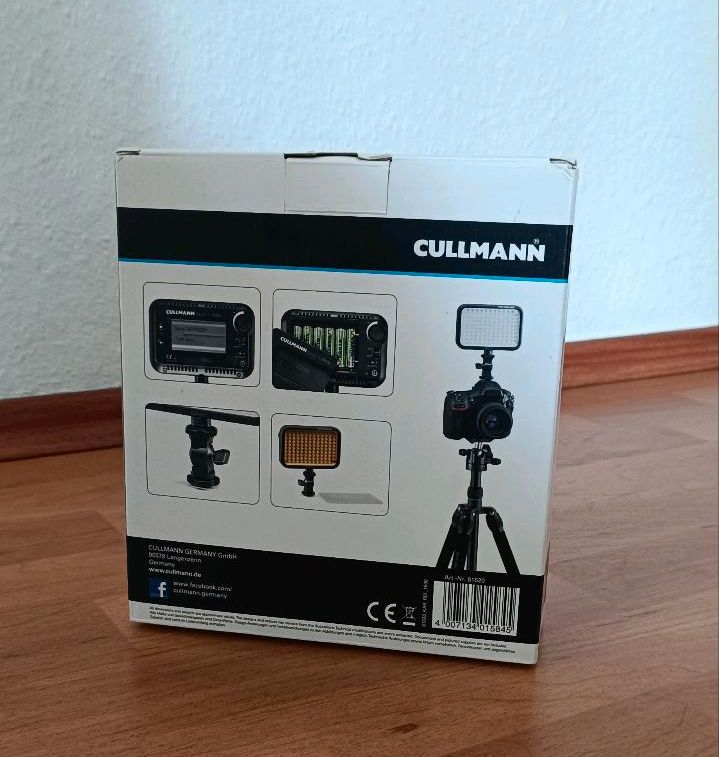 Videoleuchte Streaming Licht Fotoleuchte 126 LED Cullmann NEU in Hamburg