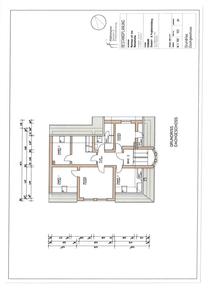 Kapitalanlage mit Weitsicht 3-FH + geplantes Appartementhaus  in zentraler Lage von Burghaun zu verk in Burghaun