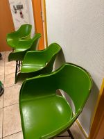 4 Lederschalen Stühle grün Sachsen - Neukirchen/Erzgeb Vorschau