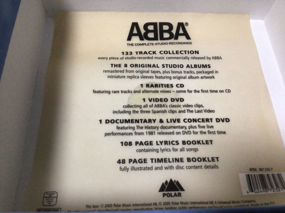 ABBA —The Complete Studio Recordings—Box Set Remastered in Berlin - Spandau  | eBay Kleinanzeigen ist jetzt Kleinanzeigen