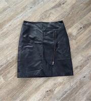 Hugo Boss Lederrock,Rock,Gr.XL 42,schwarz,Reißverschluss Nordfriesland - Wobbenbüll Vorschau