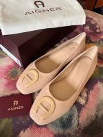 Aigner Ballerinas 40 Mila NEU OVP crème Leder Neuhausen-Nymphenburg - Neuhausen Vorschau