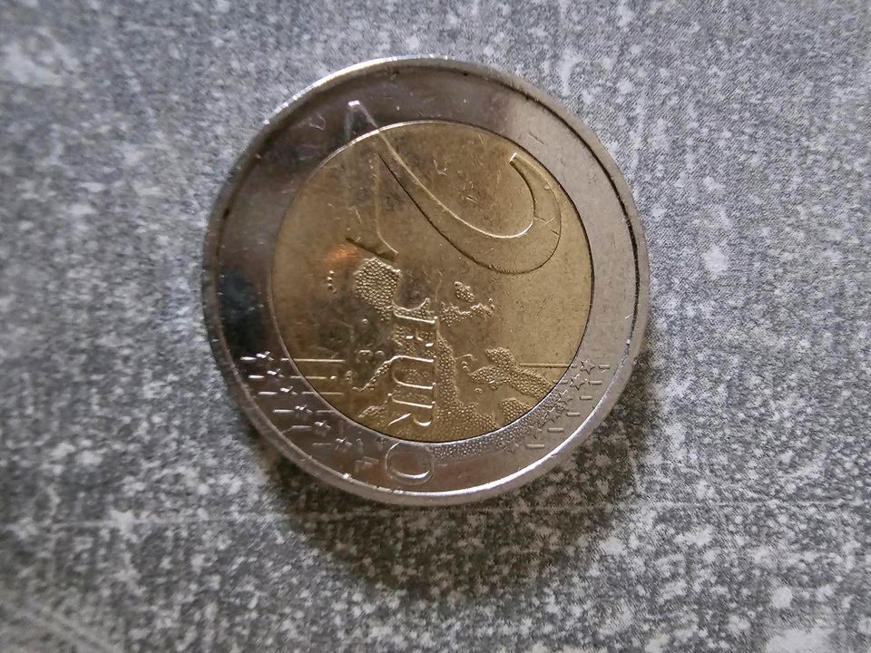 2 Euro Münze Sachsen 2016 D Fehlprägung in Lenningen
