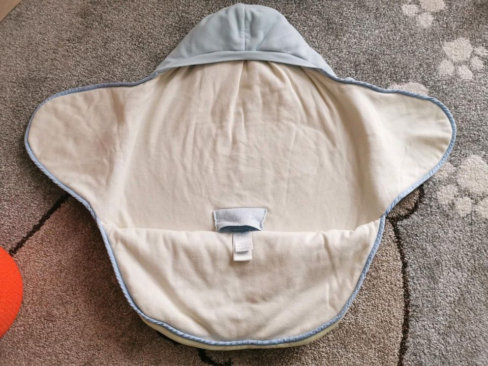 Einschlagdecke Sterntaler Fußsack Babyschale Kinderwagen in Weißenfels