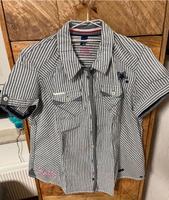 Cecil Damen Hemd Bluse, S, Grau Weiß gestreift Köln - Porz Vorschau