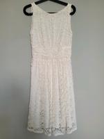Partykleid Cocktailkleid Brautkleid mit Spitze (creme/weiß) Schleswig-Holstein - Ahrensburg Vorschau