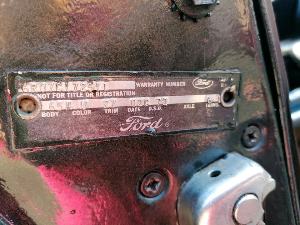 Ford Mustang, 289er V8, Bj 1966, TÜV NEU! in Neustadt am Rübenberge