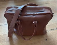 Original LONGCHAMP Aktentasche Le Foulonné Gr. M Leder Cognac Bremen - Borgfeld Vorschau