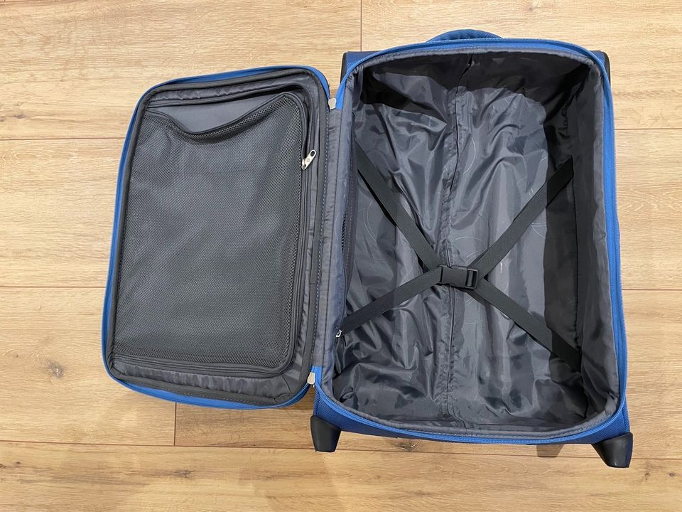 Samsonite Upright 55/20 Kabinentrolley Handgepäck blau in Markdorf