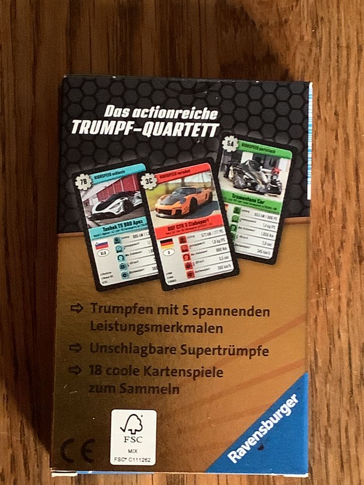 Super Trumpf high Speed Kartenspiel in Haßmoor