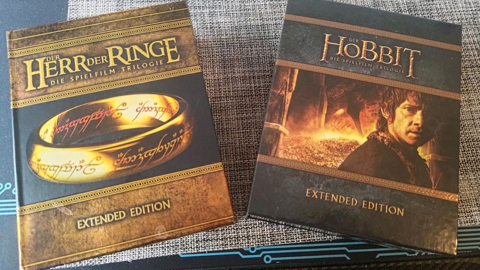 Herr der Ringe + der Hobbit (extended Editions) Blu-ray in Wismar