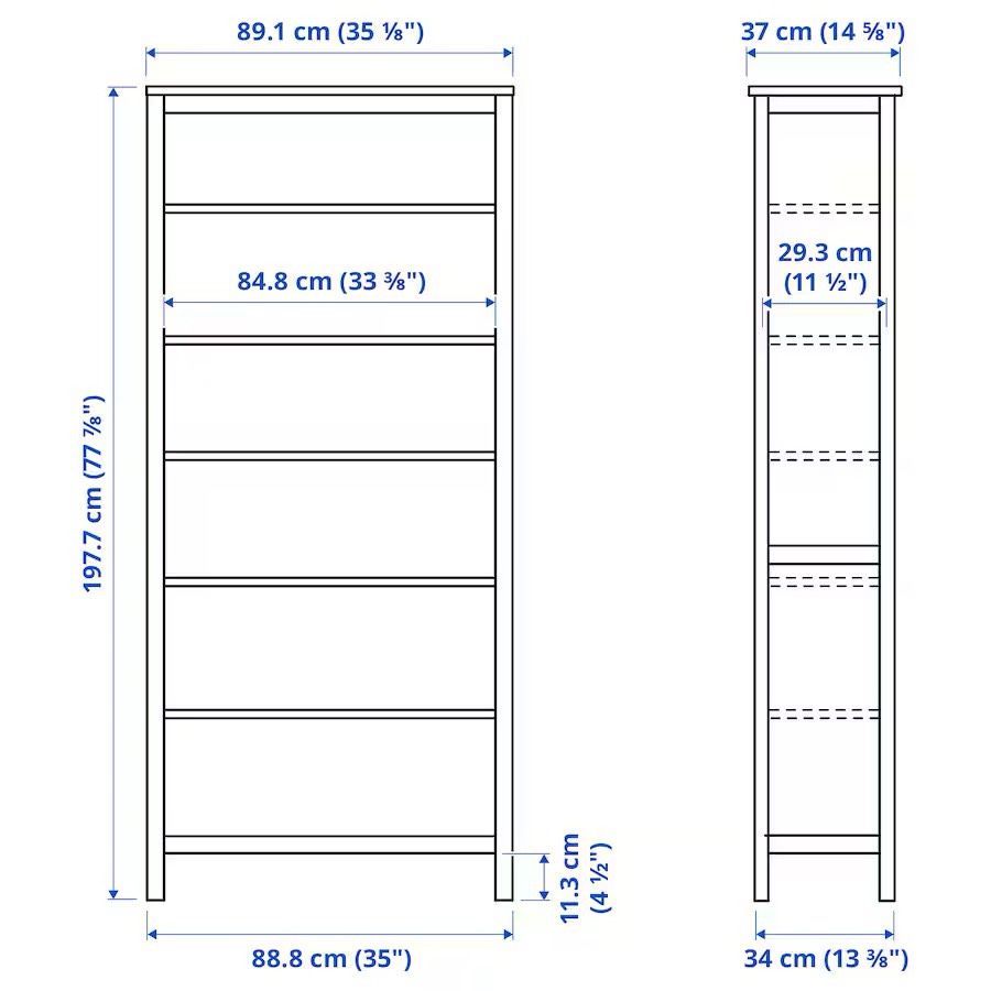 Hemnes Regal Schuhschrank Bücherregal in Bischofsmais