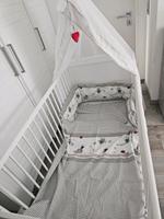 Schardt Roba Babybett Kinderbett mitwachsend mit viel Zubehör Nordrhein-Westfalen - Leichlingen Vorschau
