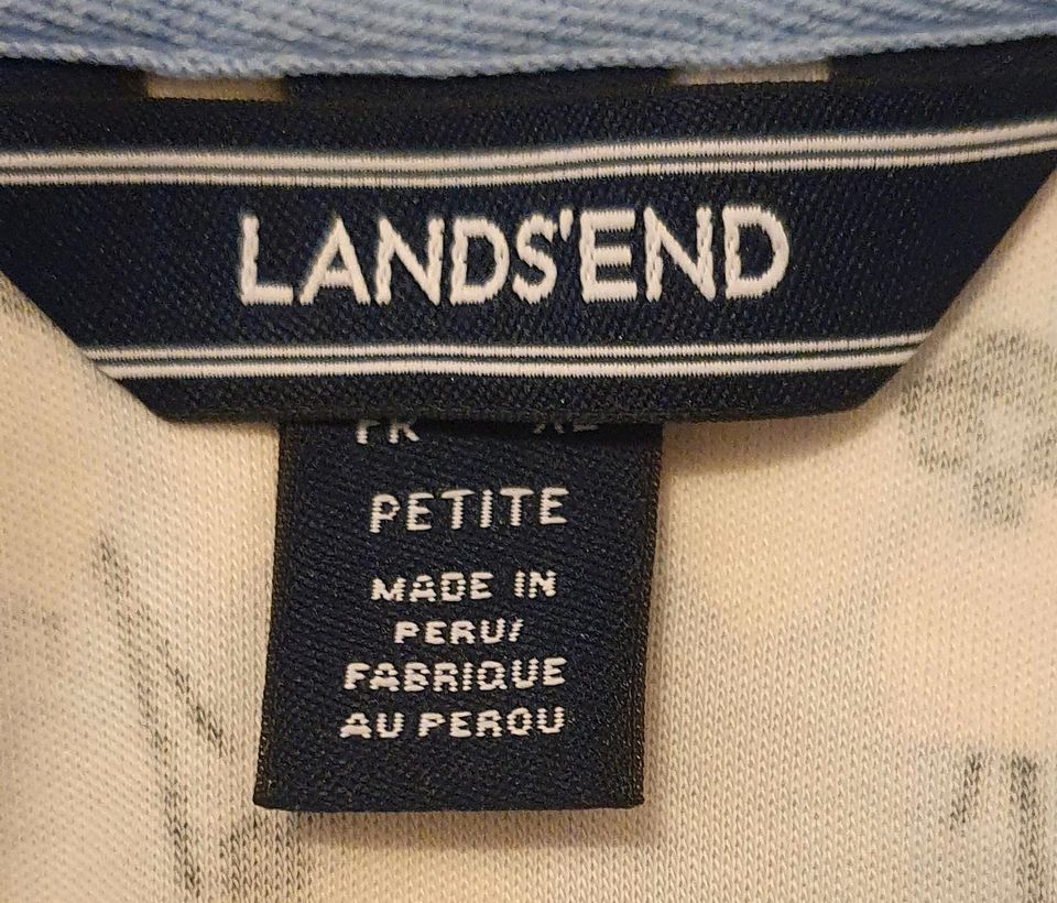 Damen Poloshirt Fa.Land's End Gr.L hellblau in München