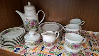 21-teiliges Kaffeeservice - retro - DDR-Design Sachsen - Ostrau Vorschau