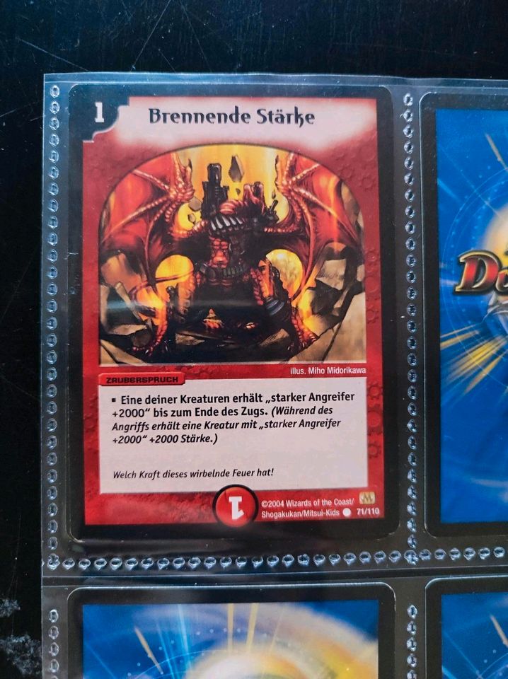 DuelMasters TCG Sammelkarten - Zivilisation Feuer in Grafenwöhr