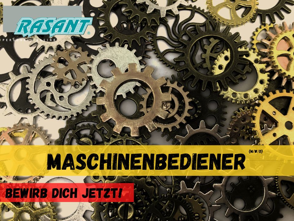 *VER* MASCHINENFÜHRER / ANLAGENBEDIENER (M/W/D) GESUCHT!✨ in Verden