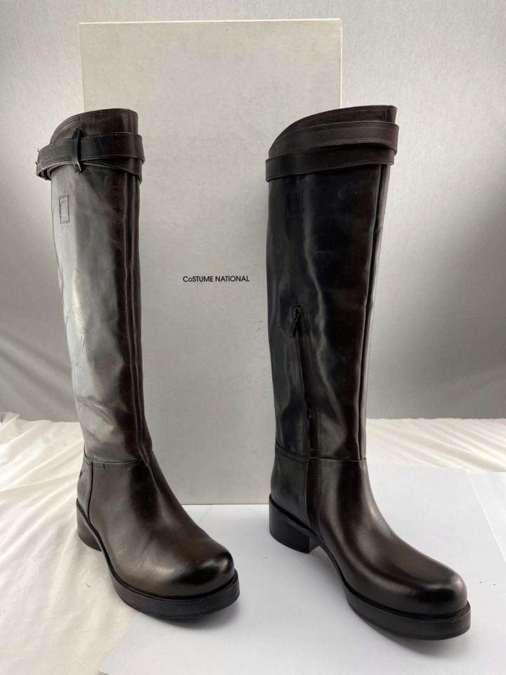 NP 726€ Costume National Chausure Femme Gr 36 Stiefel Schuhe weihnachten Damen Geschenk Versand Händle Echt Neuw in Igel