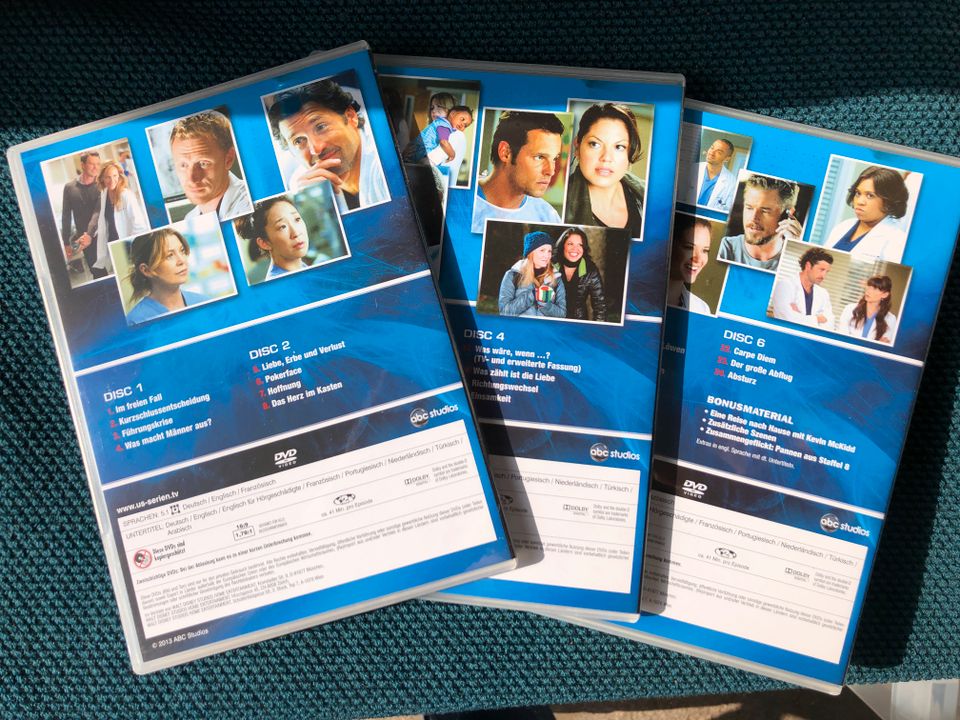 DVD Grey´s Anatomy Die komplette 8. Staffel 2013 in Kassel