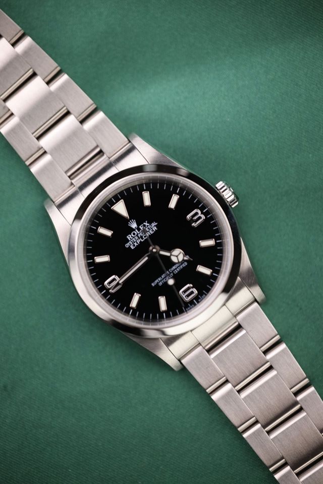 Rolex Exprorer I,  36mm Black Arabic Dial, Ref.114270, Fullset in Stuttgart