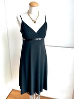 Cocktail Kleid ICHI schwarz M Party festlich Tanz Satin Tüll Netz Hessen - Darmstadt Vorschau