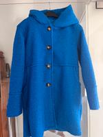 Jacke Mantel Boucle-Style blau Größe S/M/L one Size wNeu Bayern - Stegaurach Vorschau
