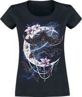 SUCHE: Damen T-Shirt, EMP, Aufdruck von Sarah Richter "Bats Moon" Mitte - Moabit Vorschau