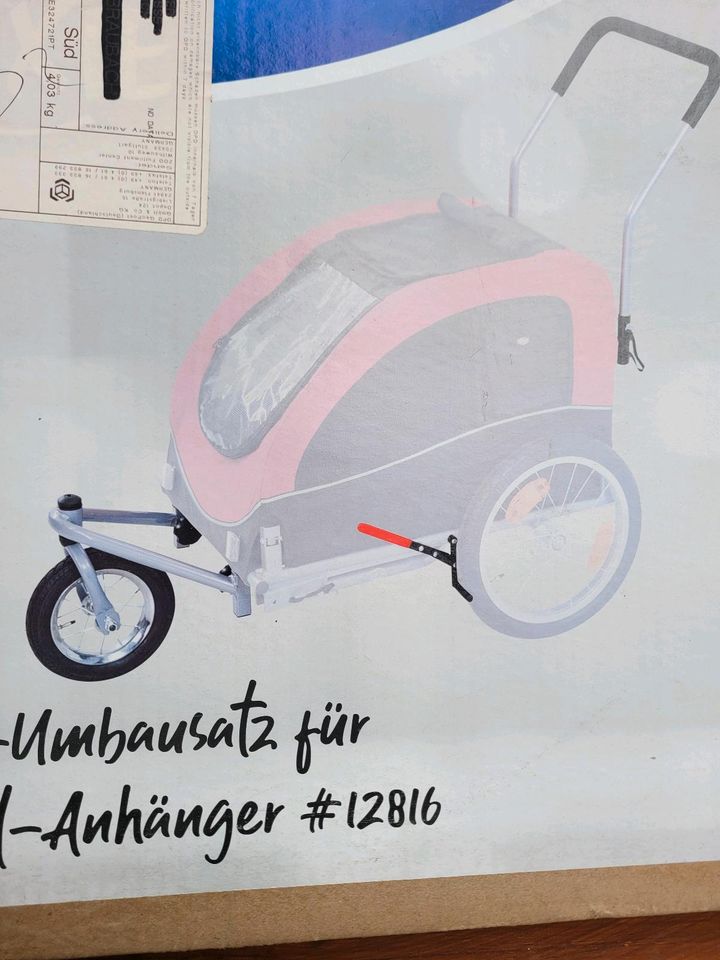 Jogger Umbausatz 12816 für  Fahrrad Anhänger in Braubach