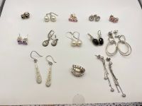 Ohrringe Stecker 925 Echtsilber Perle Strass Vintage Hannover - Bothfeld-Vahrenheide Vorschau