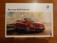 VW Volkswagen Golf Cabrio 6 VI: Prospekt Katalog Werbung Reklame Niedersachsen - Ritterhude Vorschau