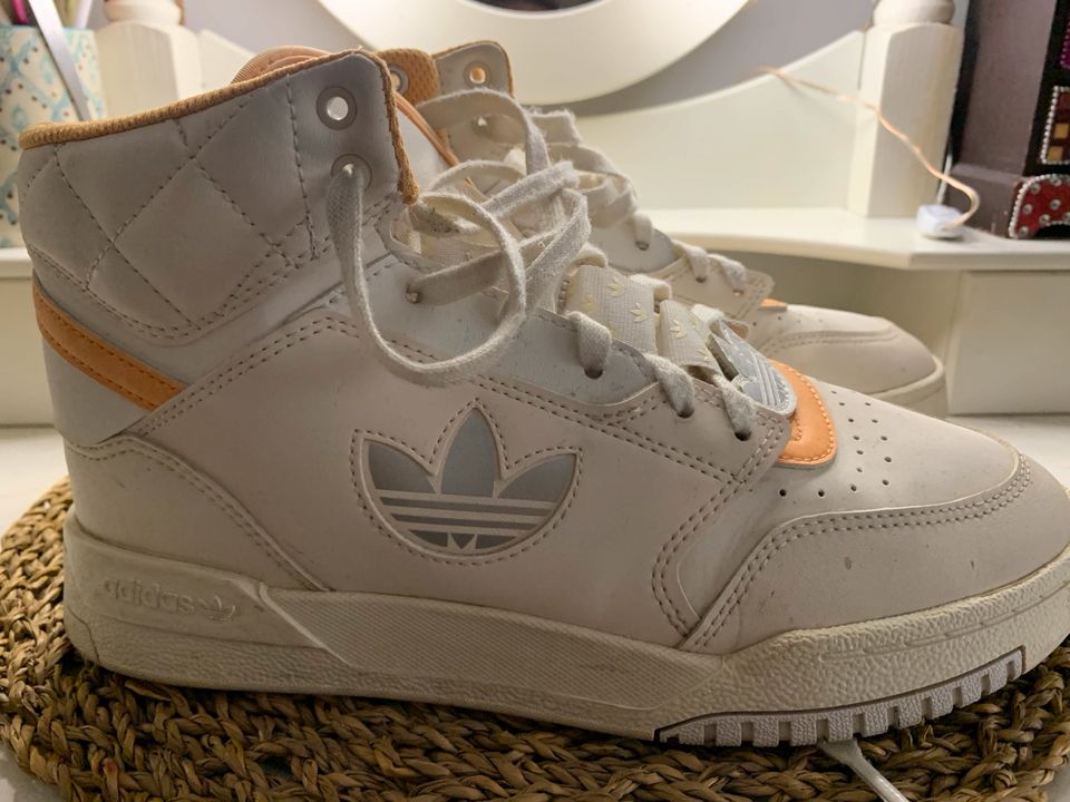 Adidas Sneaker weiß Creme Gr. 39 Drop step Xl in Nürnberg (Mittelfr)