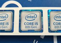 Intel Core i5 8th Gen Coffee Lake Aufkleber Gehäuse PC Sticker Sachsen - Chemnitz Vorschau