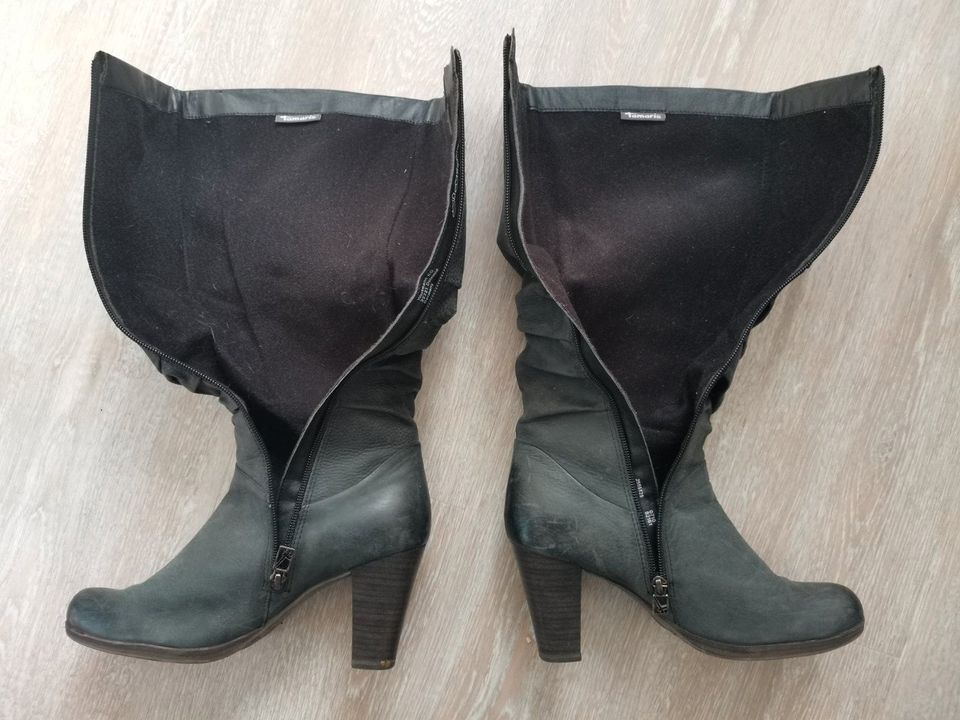 Tamaris Damenstiefel Grau, Größe 40 in Hamburg