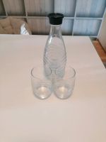 Sodastream Crystal Glasflasche mit 2 Trinkgläsern Nordrhein-Westfalen - Moers Vorschau