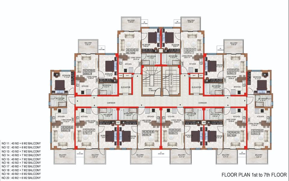 Erholen Sie sich im Paradies: VISTA Residence Apartments in Alanya Avsallar in Jämlitz-Klein Düben