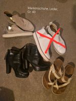 Set Schuhe, Stiefel, Stiefeletten, Sandalen 40 echt Leder Hessen - Kassel Vorschau