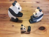 Ostheimer Panda Familie mit Brandstempel aus den 80ern Bayern - Teisendorf Vorschau