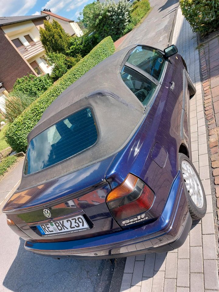 VW Golf III 3 Cabrio Karmann Volkswagen kurz vor H-Alter in Marl