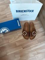 Original Sandalen Birkenstock Leder braun Gr 41 Brandenburg - Nexdorf Vorschau