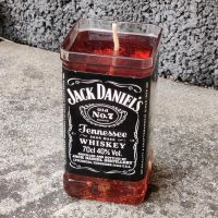 Jack Daniels Kerze Upcycling Basteln Lampe Bayern - Stamsried Vorschau