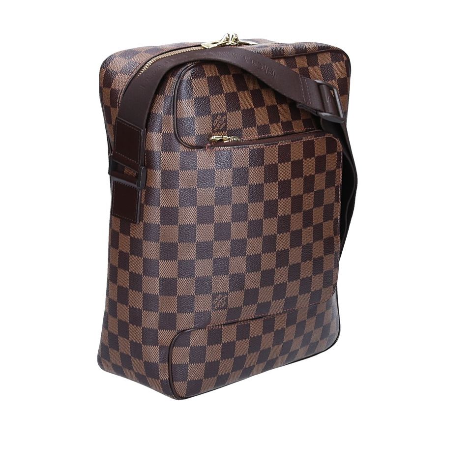 LOUIS VUITTON OLAV MM UMHÄNGETASCHE AUS DAMIER EBENE CANVAS in Darmstadt