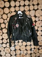 MANGO Lederjacke Jacke nieten Strass Mega angesagt Baden-Württemberg - Backnang Vorschau